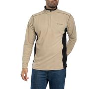 Columbia Uomo Pile con mezza cerniera Klamth Range, Beige