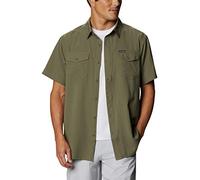 Columbia Utilizer II, Camicia a Maniche Corte Tinta Unita, Uomo