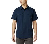 Columbia Utilizer II, Camicia a maniche corte tinta unita, Uomo, Blu (Collegiate Navy), M, Art. 1577762