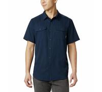 Columbia Utilizer Ii Solid Ss Shirt Collegiate Navy 21 - Camicia trekking - Blu [Taglia : XL]