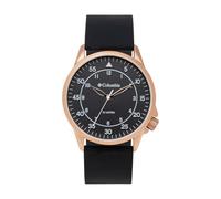 Columbia Viewmont quarzo rosa-oro quadrante nero/silicone nero CSS15-008
