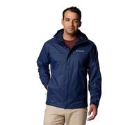 Columbia Giacca Watertight II Antipioggia con Cappuccio Blu Notte Uomo XL