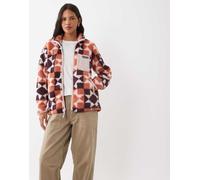 Columbia West Bend fleece con zip intera e stampa multicolore rosa S