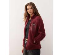 Columbia - West Bend II - Pile bordeaux con zip-Rosso XS
