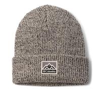 Columbia Whirlibird Cuffed Beanie Berretto, Dark Stone, Black Marled, Mountains, O/S Unisex