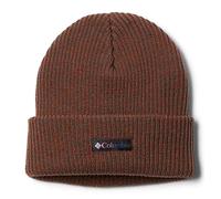 Columbia Whirlibird Cuffed Beanie, Berretto Invernale Unisex - Adulto, Shark/Warp Red Marled, Taglia unica