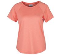 Columbia - Women's Bogata Bay S/S Tee - Maglia funzionale S rosso/fuchsia