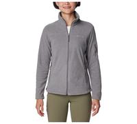 Columbia Fast Trek 2 Jacket, Giacca In Pile Con Cerniera Intera Donna, City Grey Heather/City Grey, S