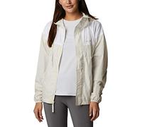 Columbia Women's Flash Challenger Windbreaker, Chalk/White/Cirrus Grey, Small
