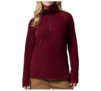 Columbia - Women's Glacial IV 1/2 Zip - Pullover in pile S rosso