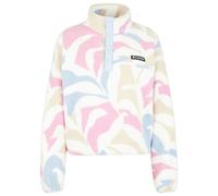 Columbia - Women's Helvetia II Printed Cropped Half Snap - Pullover in pile L bianco