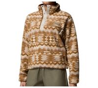 Columbia - Women's Helvetia II Printed Cropped Half Snap - Pullover in pile M beige/marrone