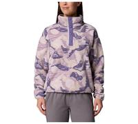 Columbia - Women's Helvetia II Printed Cropped Half Snap - Pullover in pile M fuchsia