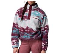 Columbia - Women's Helvetia II Printed Cropped Half Snap - Pullover in pile XL variopinto