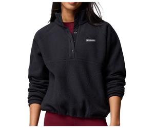Columbia - Women's Jasper Ridge Pebbled Fleece Half Snap - Pullover in pile XS nero