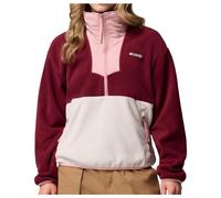 Columbia - Women's Sequoia Grove 1/2 Zip Fleece - Pullover in pile S rosso