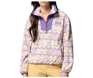 Columbia - Women's Sequoia Grove Printed Half Zip - Pullover in pile XL beige