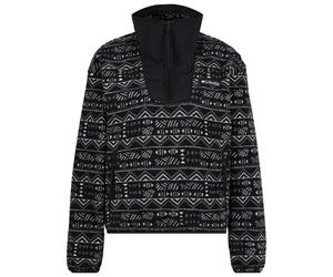 Columbia - Women's Sequoia Grove Printed Half Zip - Pullover in pile XL nero