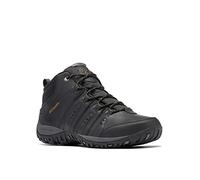 Columbia Woodburn 2 Chukka WP Omni-Heat, Scarpe da Trekking Impermeabili Uomo, Black/Goldenrod 2024 , 49 EU