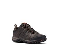 Columbia Woodburn 2 WP, Scarpe da trekking ed escursionismo impermeabili a vita bassa Uomo, Cordovan/Cinnamon 2024 , 43.5 EU