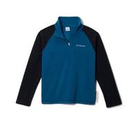 Columbia Youth Boys Glacial Half Zip, Pile Pull Over, Phoenix Blue/Black, Small