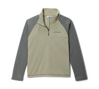 Columbia Youth Boys Glacial Half Zip, Pile Pull Over, Safari/Sedona Sage, XX-Small