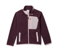 Columbia Youth Fast Trek 5 Full Zip, giacca in pile con zip intera, Moonvista/rosa minerale, XL