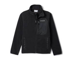 Columbia Youth Fast Trek 5 Full Zip, giacca in pile con zip intera, nero, XL