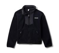 Columbia Youth Sequoia Grove - Giacca in pile con zip intera, taglia S, colore: nero
