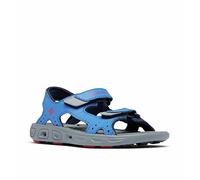 Columbia Youth Techsun Vent Sandali Da Trekking da Unisex - Bambini e ragazzi, Blu (Stormy Blue x Mountain Red), 35 EU