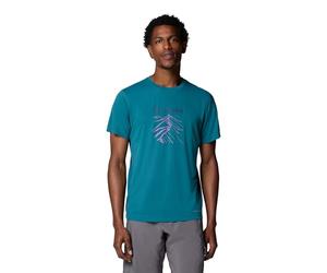 Columbia Zero Rules Light Short Sleeve Graphic Crew T-Shirt Tecnica a Maniche Corte Uomo (Pacco da 1)