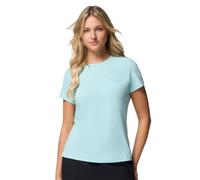 T-shirt Columbia Zero Rules Light manica corta azzurro turchese donna - L