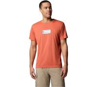 COLUMBIA Zero Rules Light Ss Graphic Crew - Uomo - Arancione - Taglia XL- modello 2025