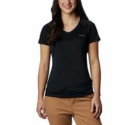 Columbia Zero Rules Short Sleeve Maglietta, Donna, Nero (010), S
