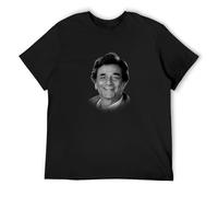 Columbo Just One More Thing Peter Falk T-Shirt Mens Unisex Black Tees XXL