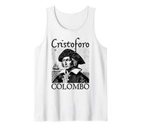 Columbus Day 1492 Orgoglio Italiano Cristoforo Colombo Canotta