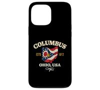 Columbus Ohio Design invecchiato Custodia per iPhone 13 Pro Max