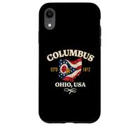 Columbus Ohio Design invecchiato Custodia per iPhone XR