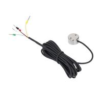 Column Type Load Cell 10KG, Tension and Compression Force Sensor, High Accuracy 0.05% Stainless Steel Load Cell with 2m Cable, 5-15V Supply for Industrial Automation Robotics T