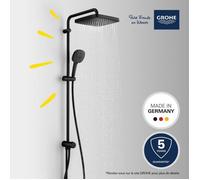 Grohe Vitalio Comfort sistema doccia, 266982431, Vitalio Comfort nero opaco [Rubinetteria Bagno > Sistemi Doccia]