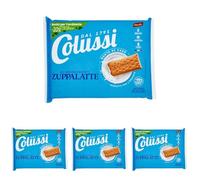 Colussi biscotti secchi Zuppalatte - Farina 100% italiana - Latte fresco e olio di girasole italiani - Gusto delicato - Buoni da inzuppare - Confezione riciclabile da 500 g (Confezione da 4)