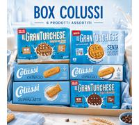Colussi Box 6 Confezioni Biscotti Assortiti GranTurchese Oswego Zuppalatte