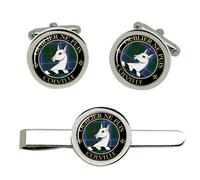 Colville Clan Scozzese Gemelli E Fermacravatta Set