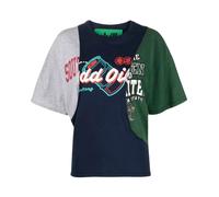 Colville - T-shirt in cotone upcycled stile vintage - - Tops - Donna - Multicolore - M