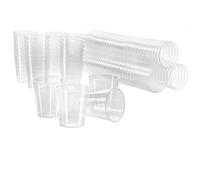 com-four® 120x Bicchierini riutilizzabili, bicchierini per feste