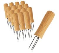 COM-FOUR® 16x forchetta per patate con 3 punte in acciaio inossidabile