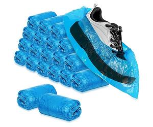 com-four® 200x Copriscarpe USA e Getta, 3 g per Copriscarpa - Calzari in Plastica - Scarpa Impermeabile Monouso, Taglia Unica