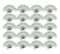 COM-FOUR® 200x Gancio per decorazioni per alberi di Natale - Doppio gancio per decorazioni per alberi di Natale - Perfetto per ciondolo decorativo