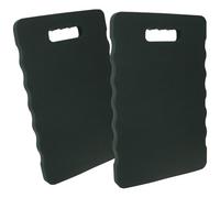 com-four® 2X Cuscini per Ginocchia per Il Giardino - Tappetino per Ginocchia per Giardinaggio - Ginocchiere per l'Artigianato e Il Tempo Libero - Tappetino per Protezione (Antracite - 2 Pezzi)