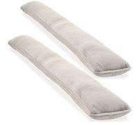 COM-FOUR® 2x paraspifferi per porte e finestre, paravento in microfibra